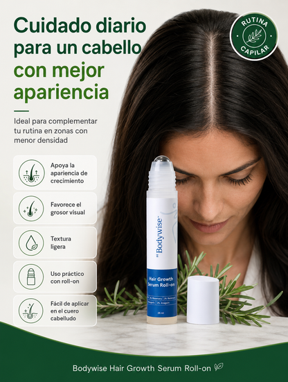 Sérum Capilar Anticaída y de Crecimiento con Aplicación Roll-On